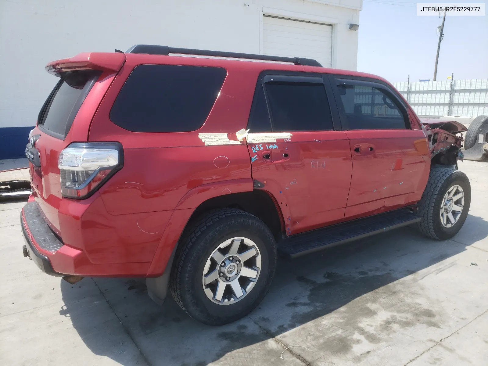 JTEBU5JR2F5229777 2015 Toyota 4Runner Sr5