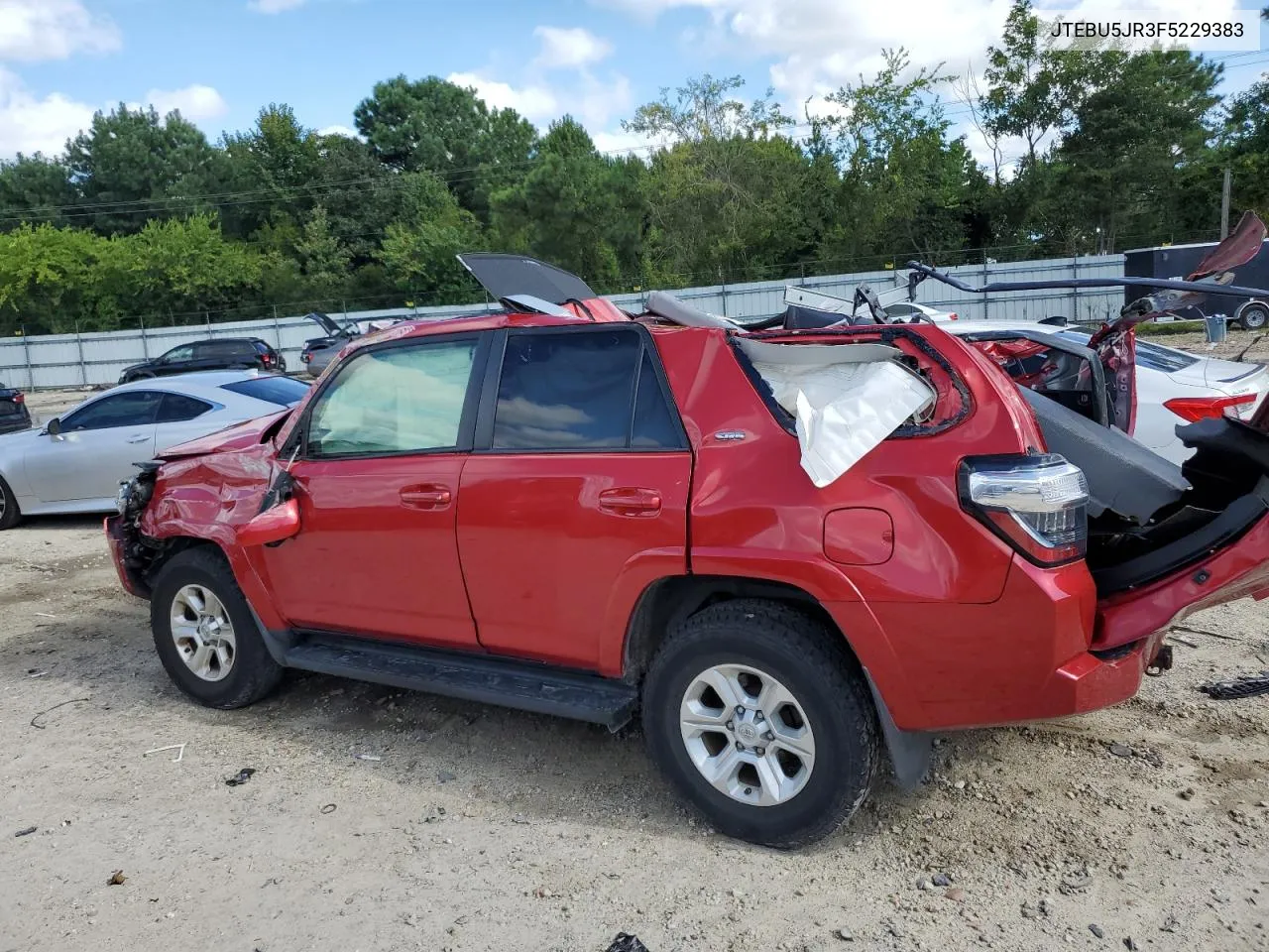 2015 Toyota 4Runner Sr5 VIN: JTEBU5JR3F5229383 Lot: 69151464