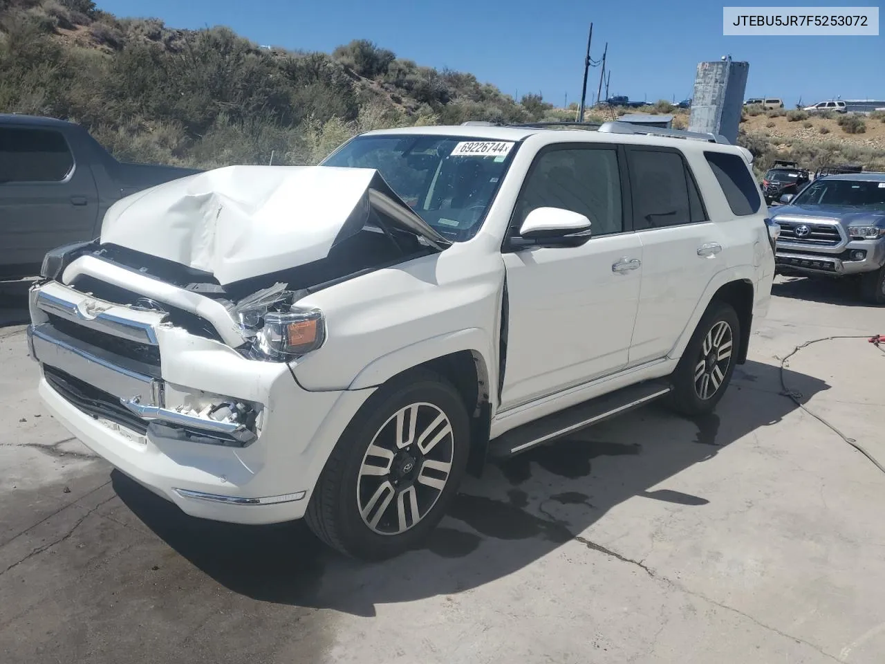 2015 Toyota 4Runner Sr5 VIN: JTEBU5JR7F5253072 Lot: 69226744