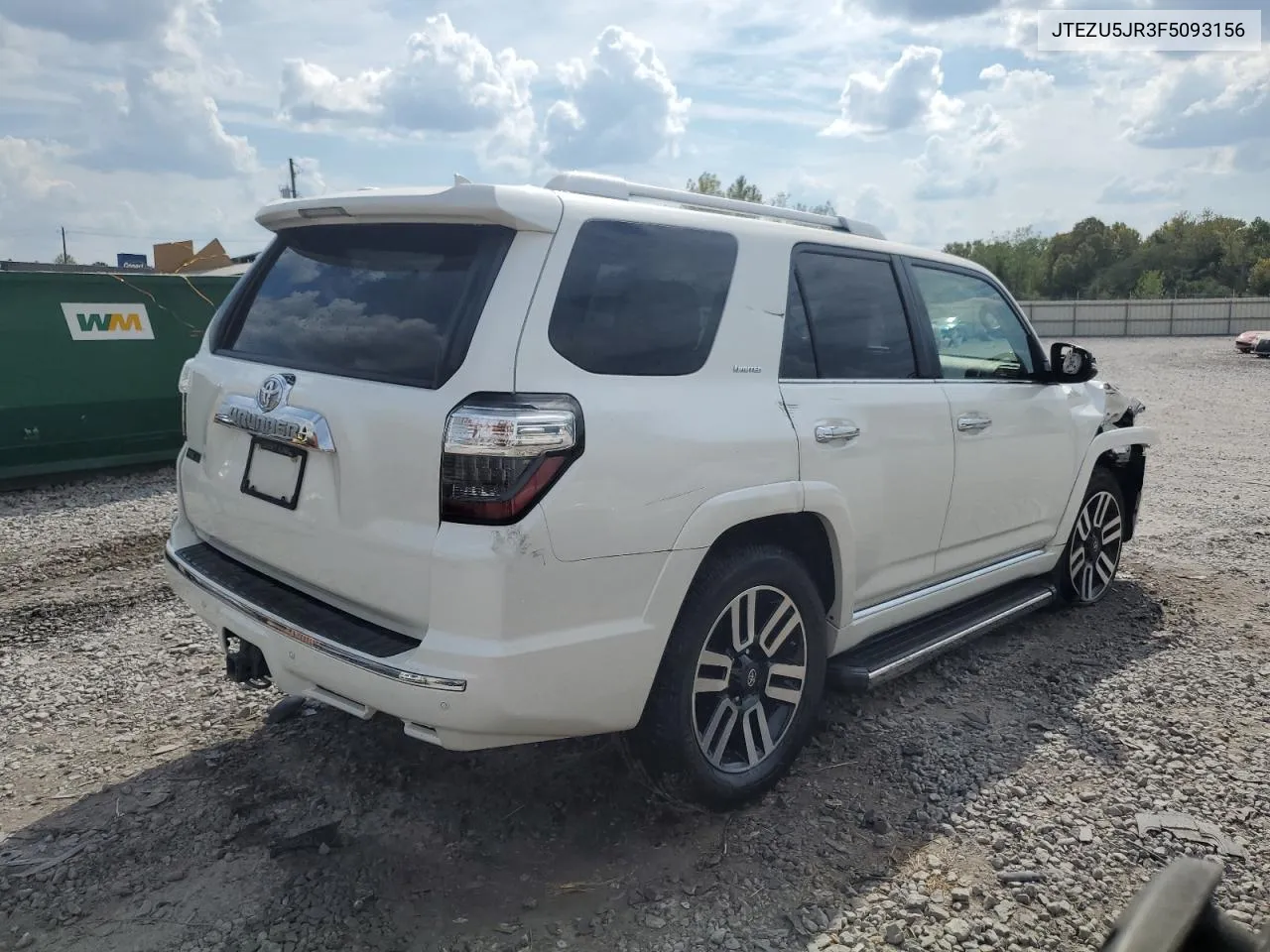 2015 Toyota 4Runner Sr5 VIN: JTEZU5JR3F5093156 Lot: 69333704