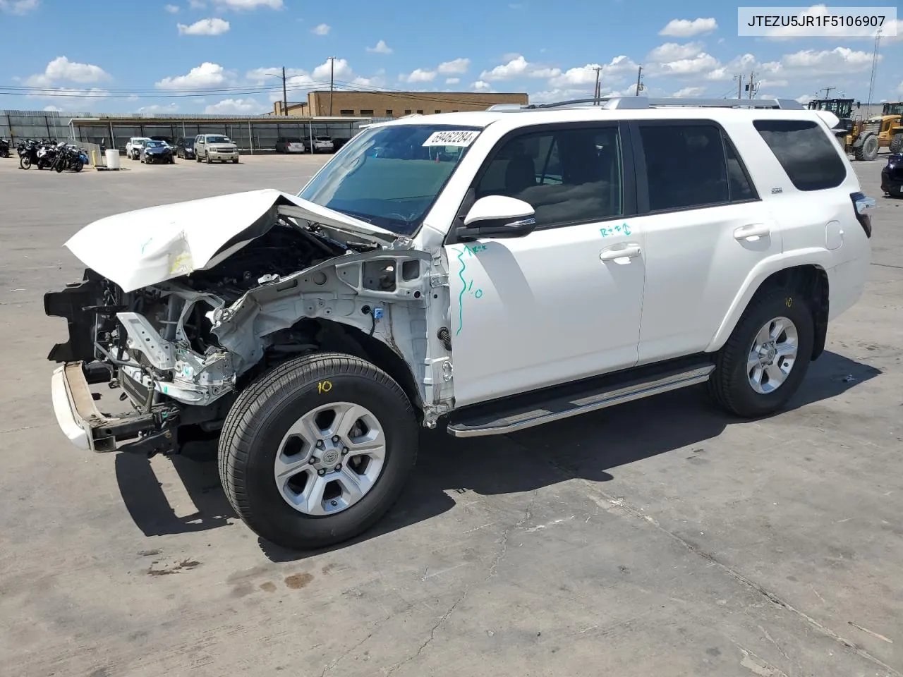 2015 Toyota 4Runner Sr5 VIN: JTEZU5JR1F5106907 Lot: 69462284