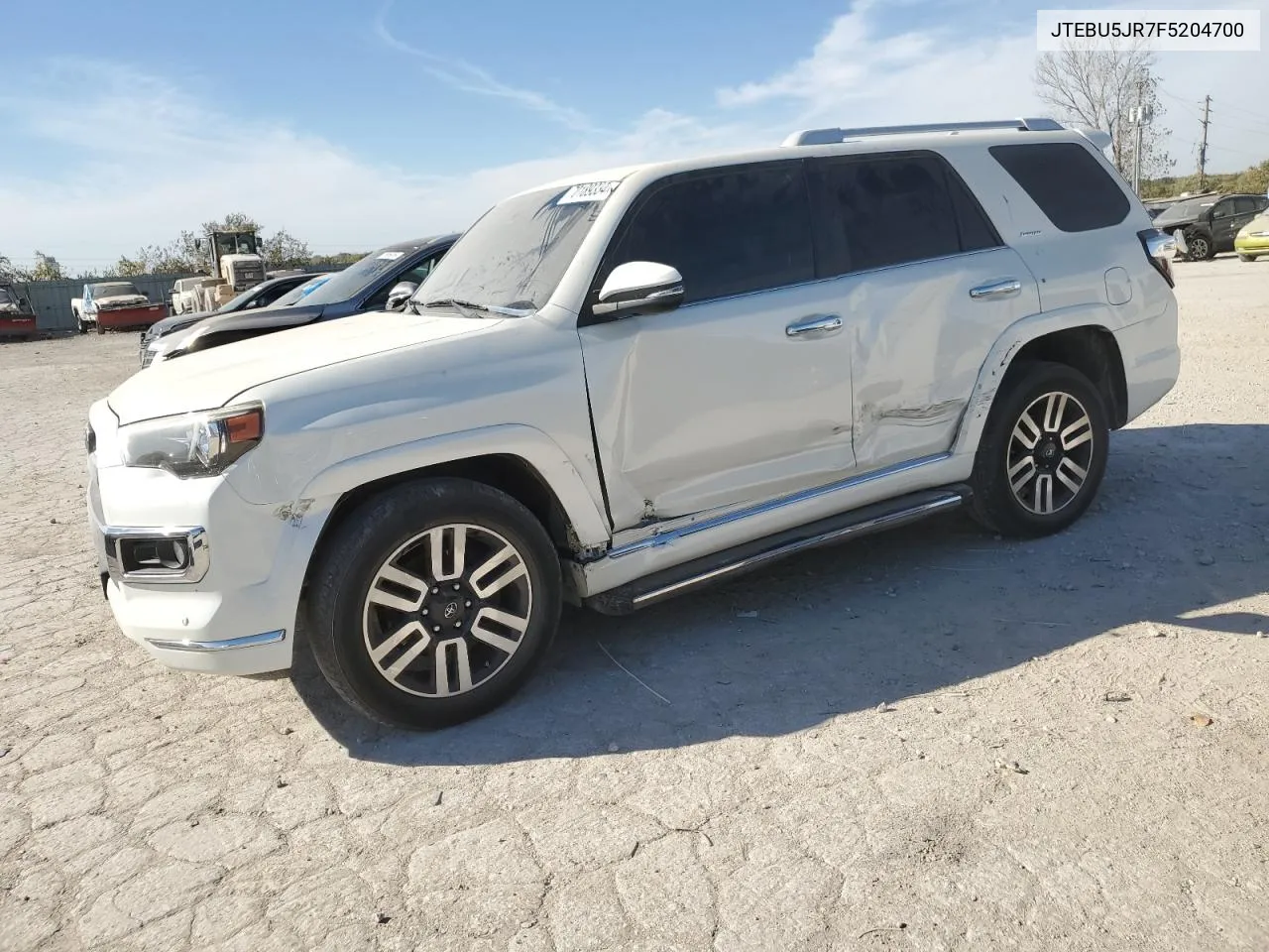 2015 Toyota 4Runner Sr5 VIN: JTEBU5JR7F5204700 Lot: 70189334