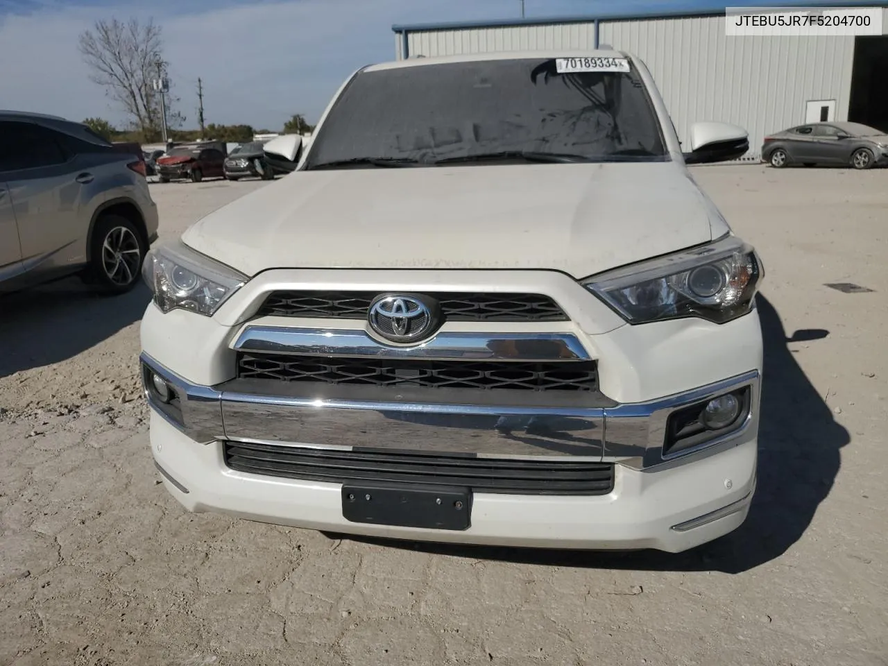 2015 Toyota 4Runner Sr5 VIN: JTEBU5JR7F5204700 Lot: 70189334