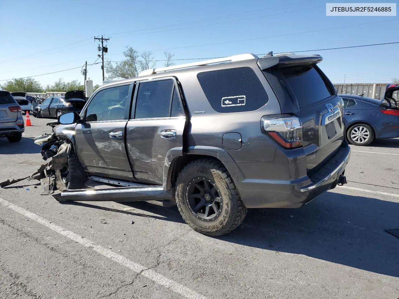 2015 Toyota 4Runner Sr5 VIN: JTEBU5JR2F5246885 Lot: 71413444