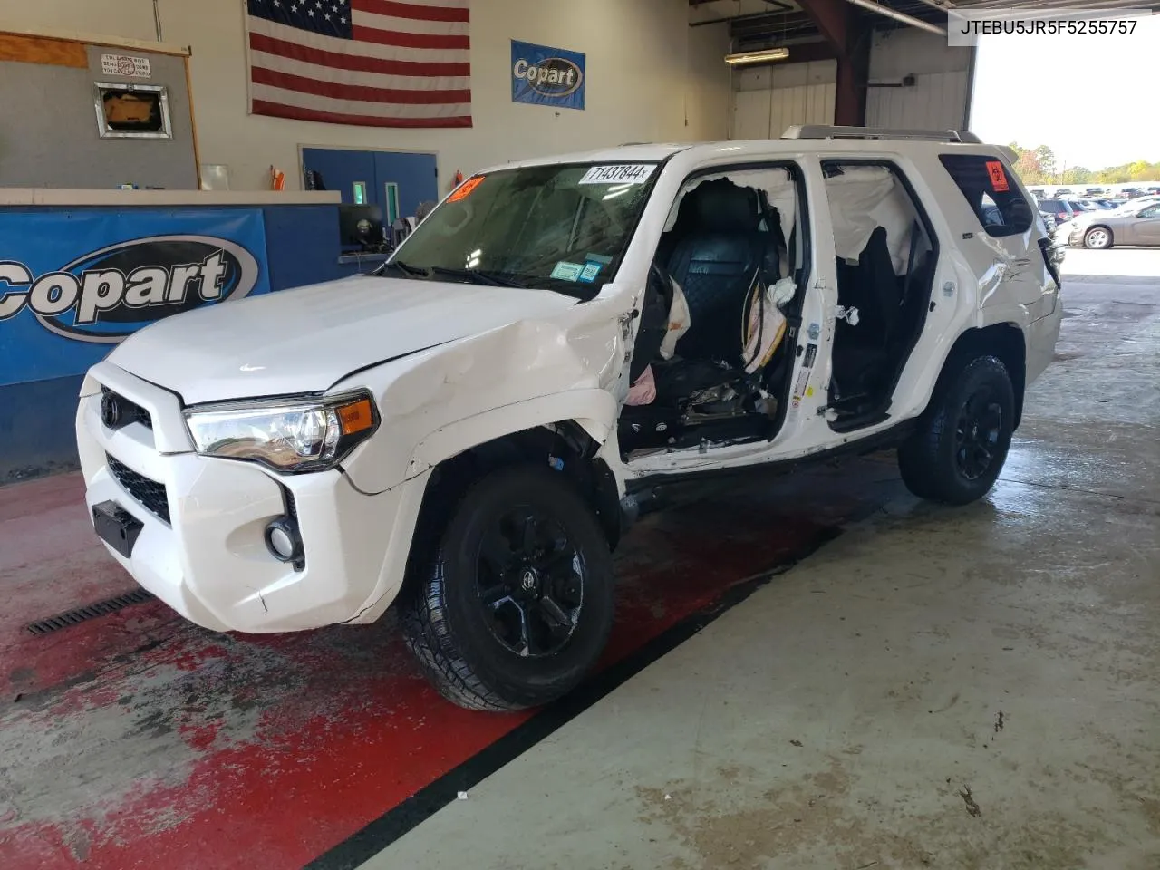 2015 Toyota 4Runner Sr5 VIN: JTEBU5JR5F5255757 Lot: 71437844