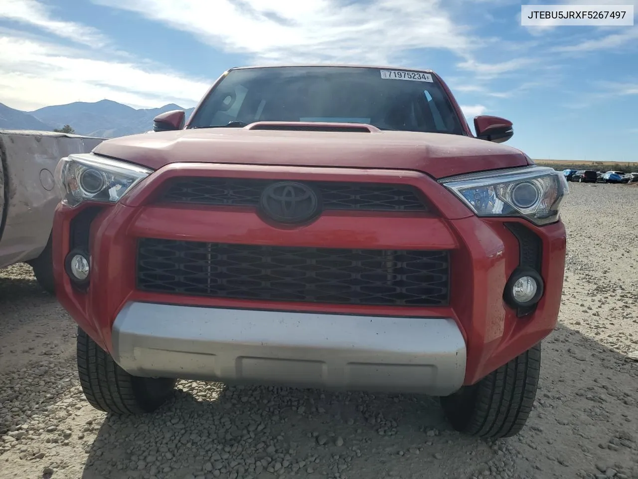 JTEBU5JRXF5267497 2015 Toyota 4Runner Sr5