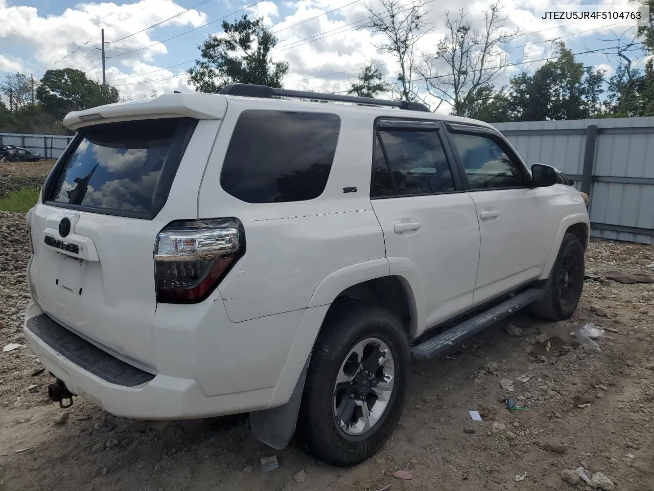 JTEZU5JR4F5104763 2015 Toyota 4Runner Sr5