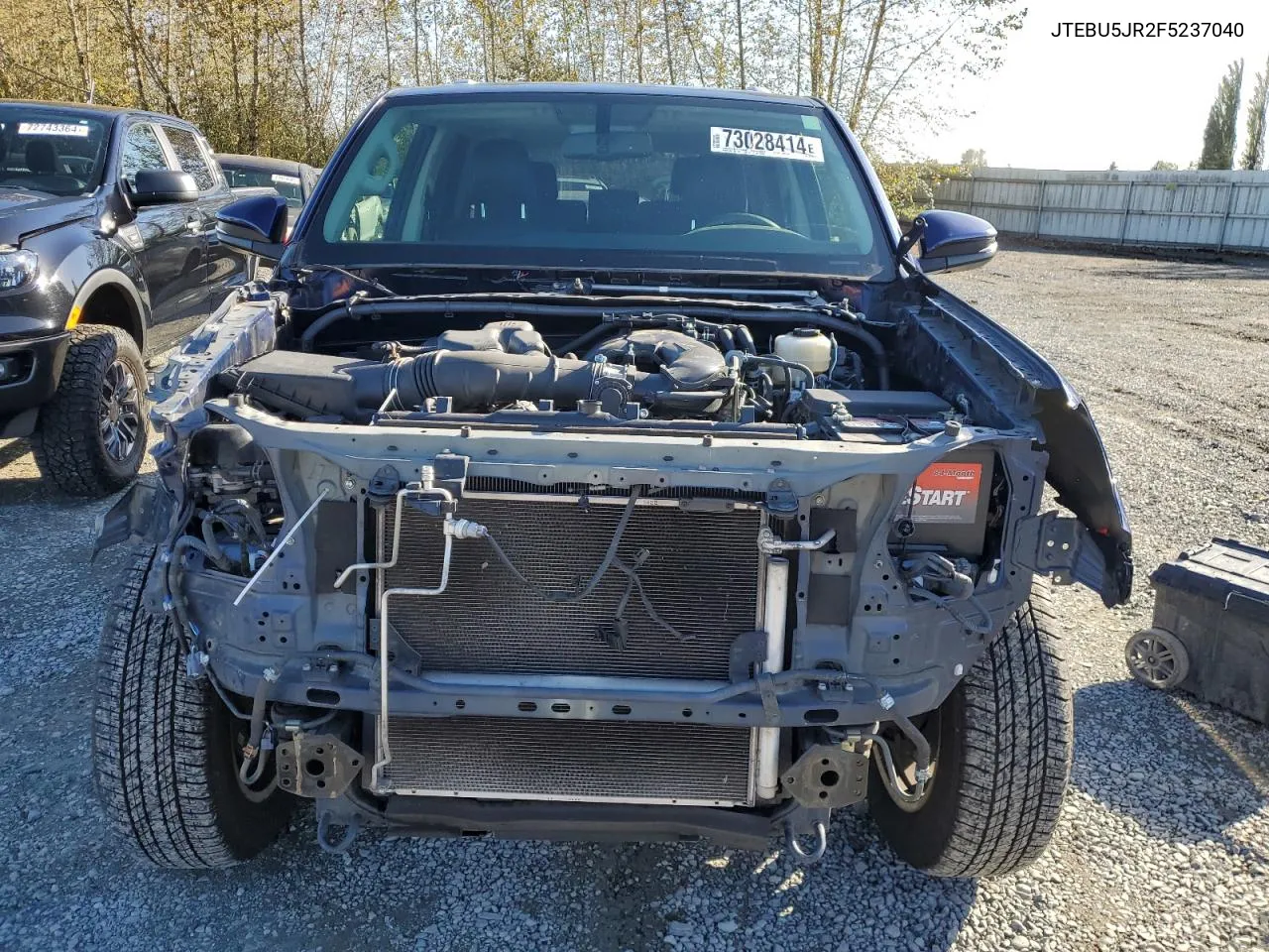 JTEBU5JR2F5237040 2015 Toyota 4Runner Sr5