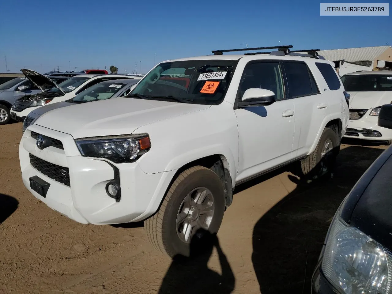 2015 Toyota 4Runner Sr5 VIN: JTEBU5JR3F5263789 Lot: 73607834