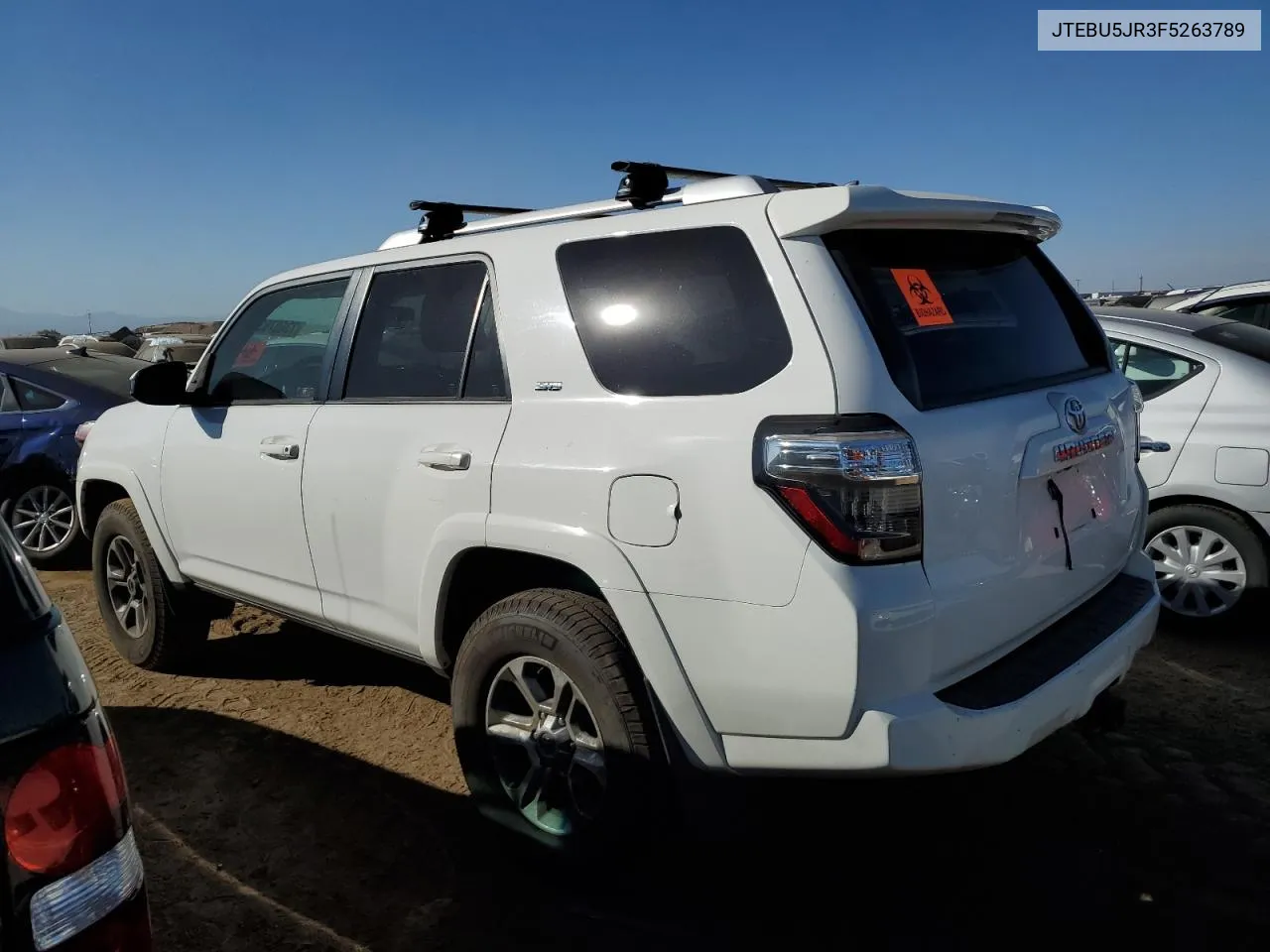 2015 Toyota 4Runner Sr5 VIN: JTEBU5JR3F5263789 Lot: 73607834