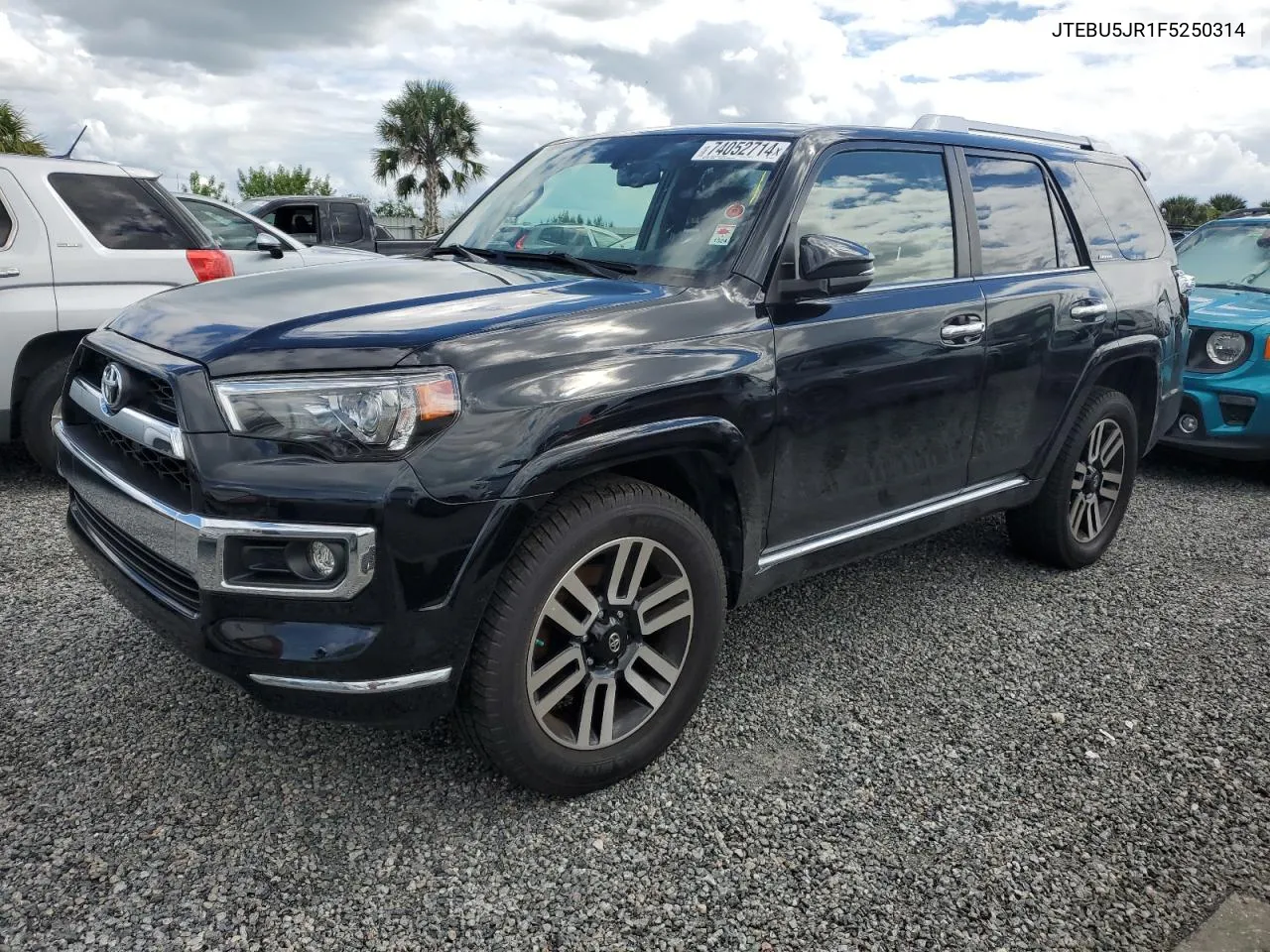 2015 Toyota 4Runner Sr5 VIN: JTEBU5JR1F5250314 Lot: 74052714