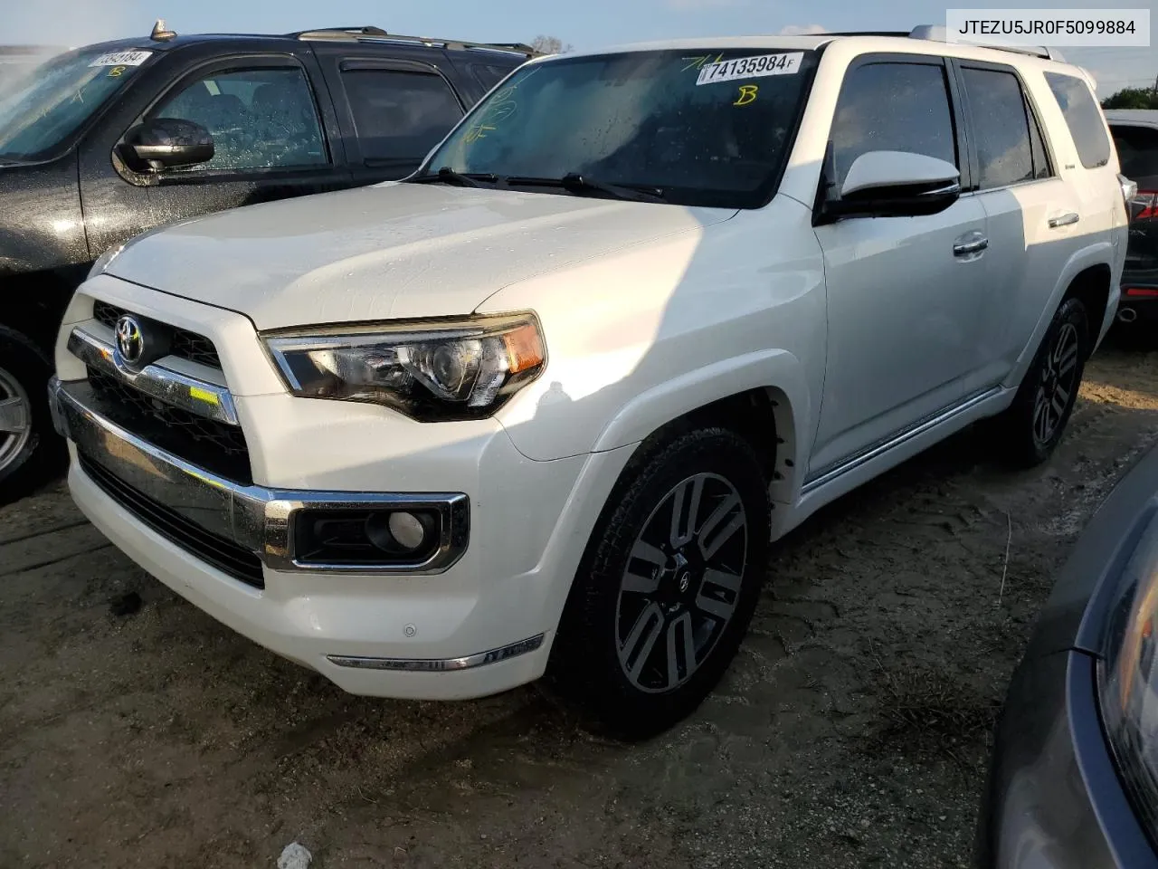 2015 Toyota 4Runner Sr5 VIN: JTEZU5JR0F5099884 Lot: 74135984