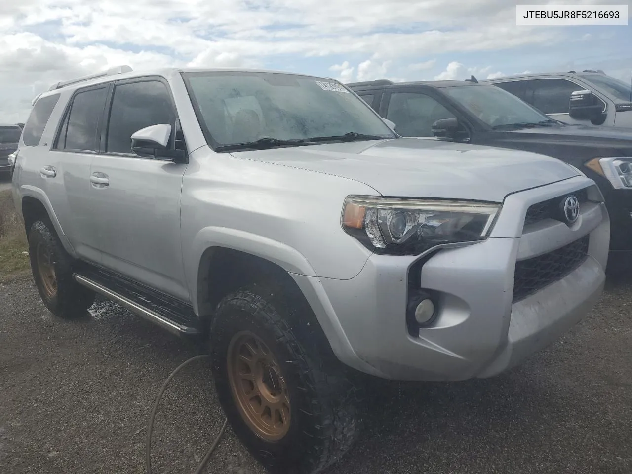 2015 Toyota 4Runner Sr5 VIN: JTEBU5JR8F5216693 Lot: 74192994