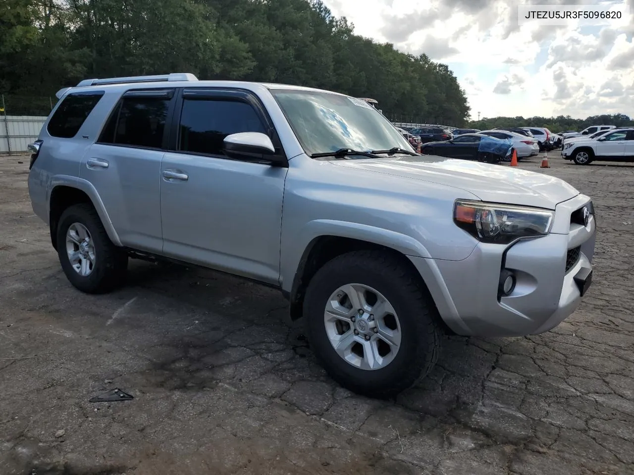 2015 Toyota 4Runner Sr5 VIN: JTEZU5JR3F5096820 Lot: 74368404