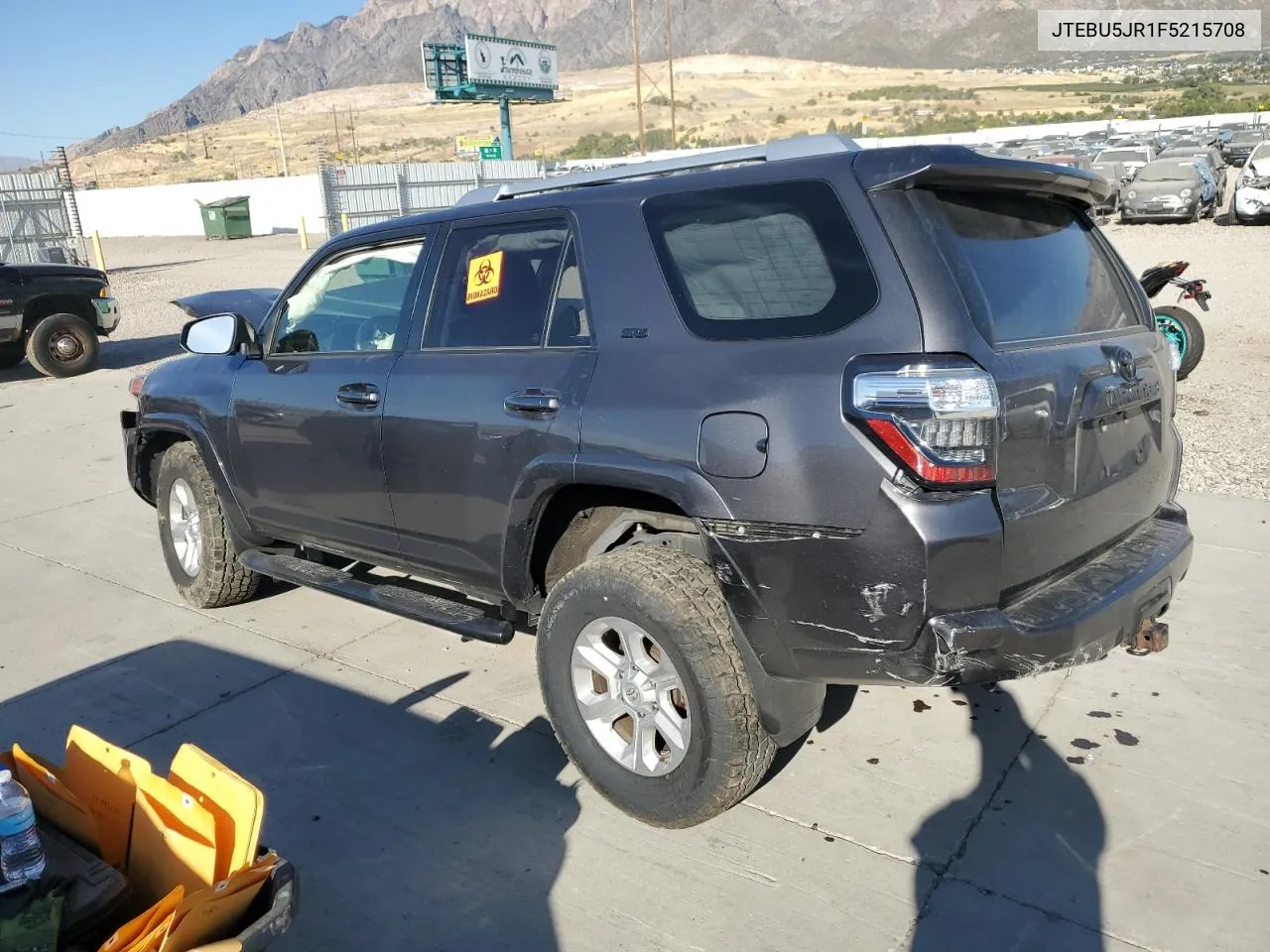 2015 Toyota 4Runner Sr5 VIN: JTEBU5JR1F5215708 Lot: 74730154