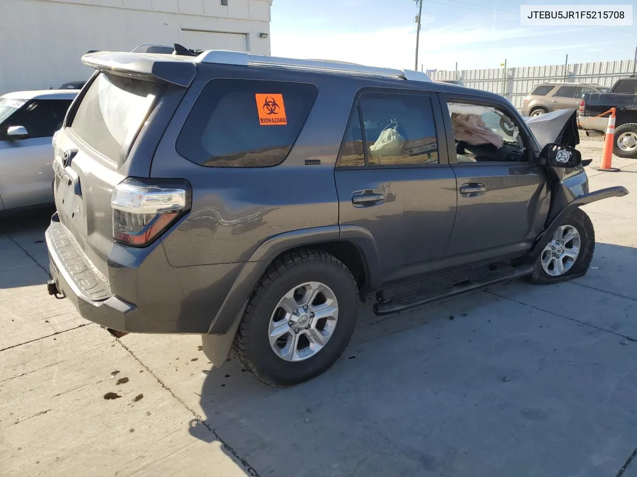 2015 Toyota 4Runner Sr5 VIN: JTEBU5JR1F5215708 Lot: 74730154