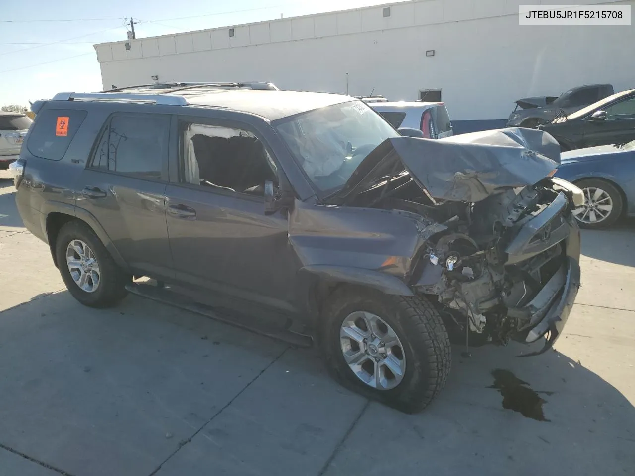 2015 Toyota 4Runner Sr5 VIN: JTEBU5JR1F5215708 Lot: 74730154