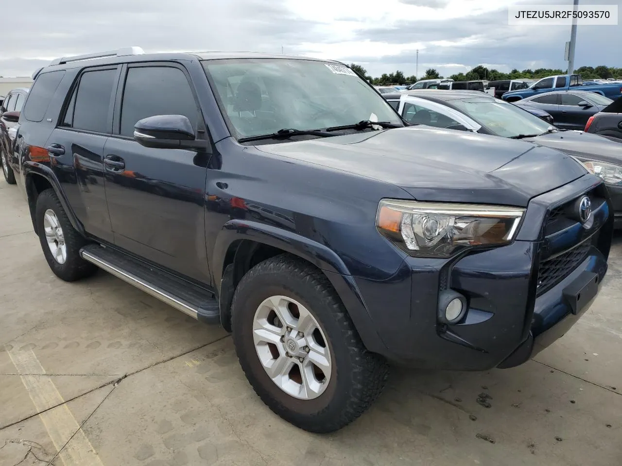 2015 Toyota 4Runner Sr5 VIN: JTEZU5JR2F5093570 Lot: 74845774