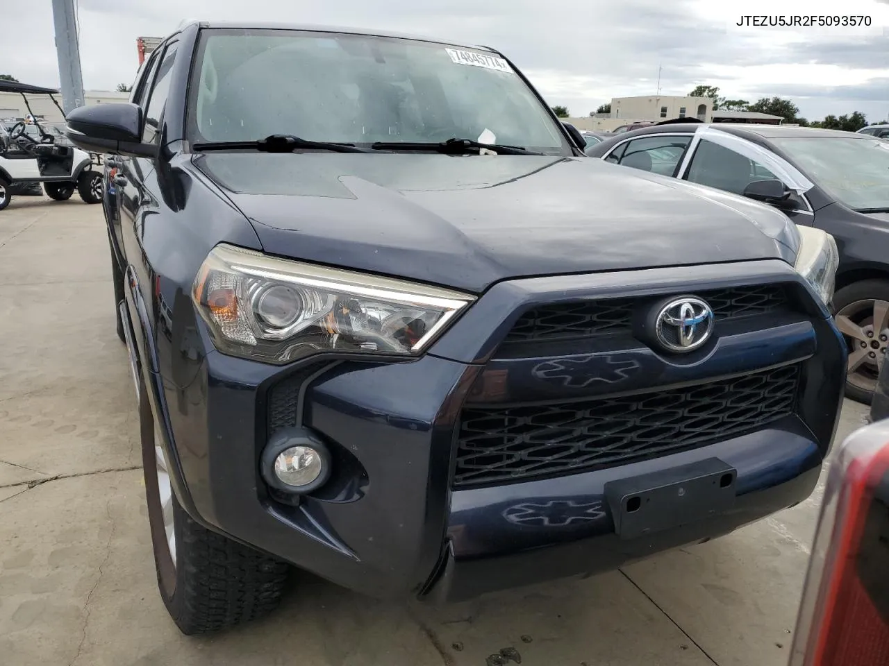 2015 Toyota 4Runner Sr5 VIN: JTEZU5JR2F5093570 Lot: 74845774