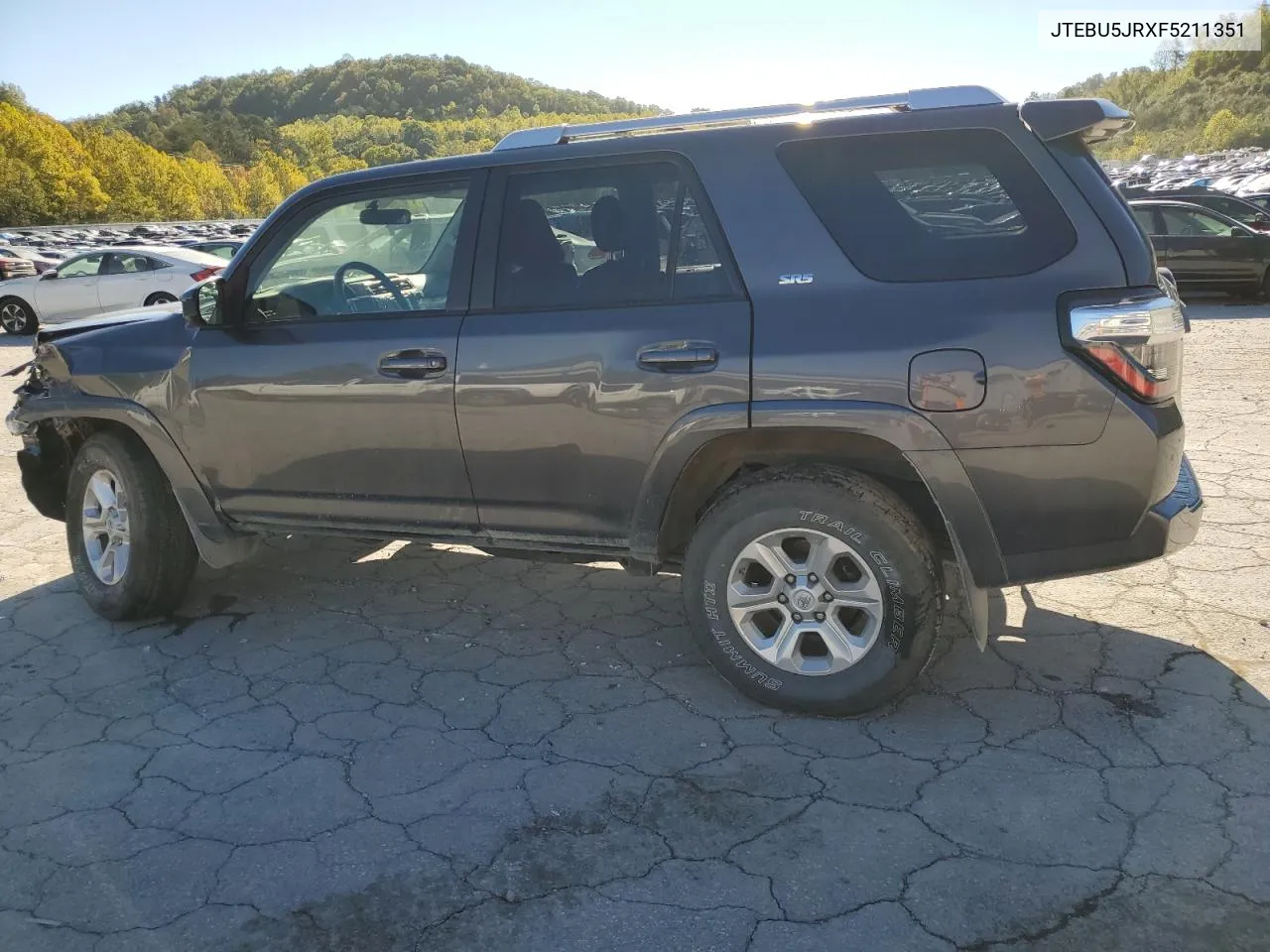 2015 Toyota 4Runner Sr5 VIN: JTEBU5JRXF5211351 Lot: 75208664