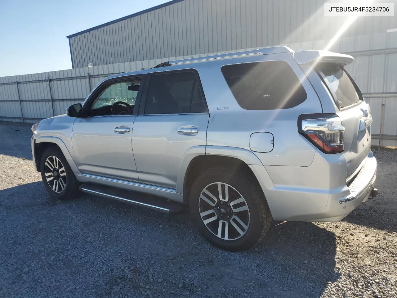 2015 Toyota 4Runner Sr5 VIN: JTEBU5JR4F5234706 Lot: 75560614