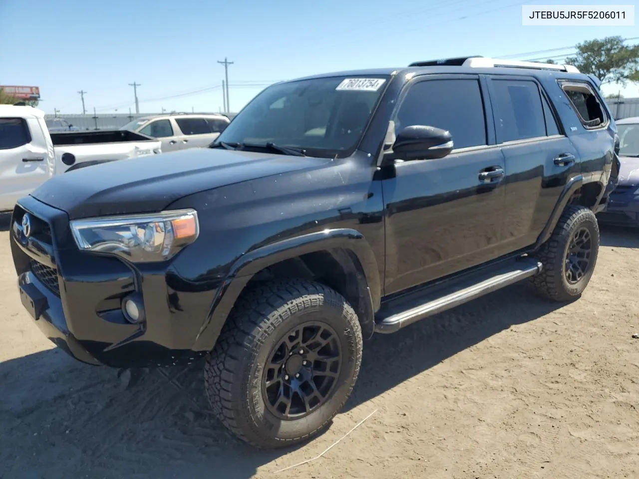 2015 Toyota 4Runner Sr5 VIN: JTEBU5JR5F5206011 Lot: 76013754