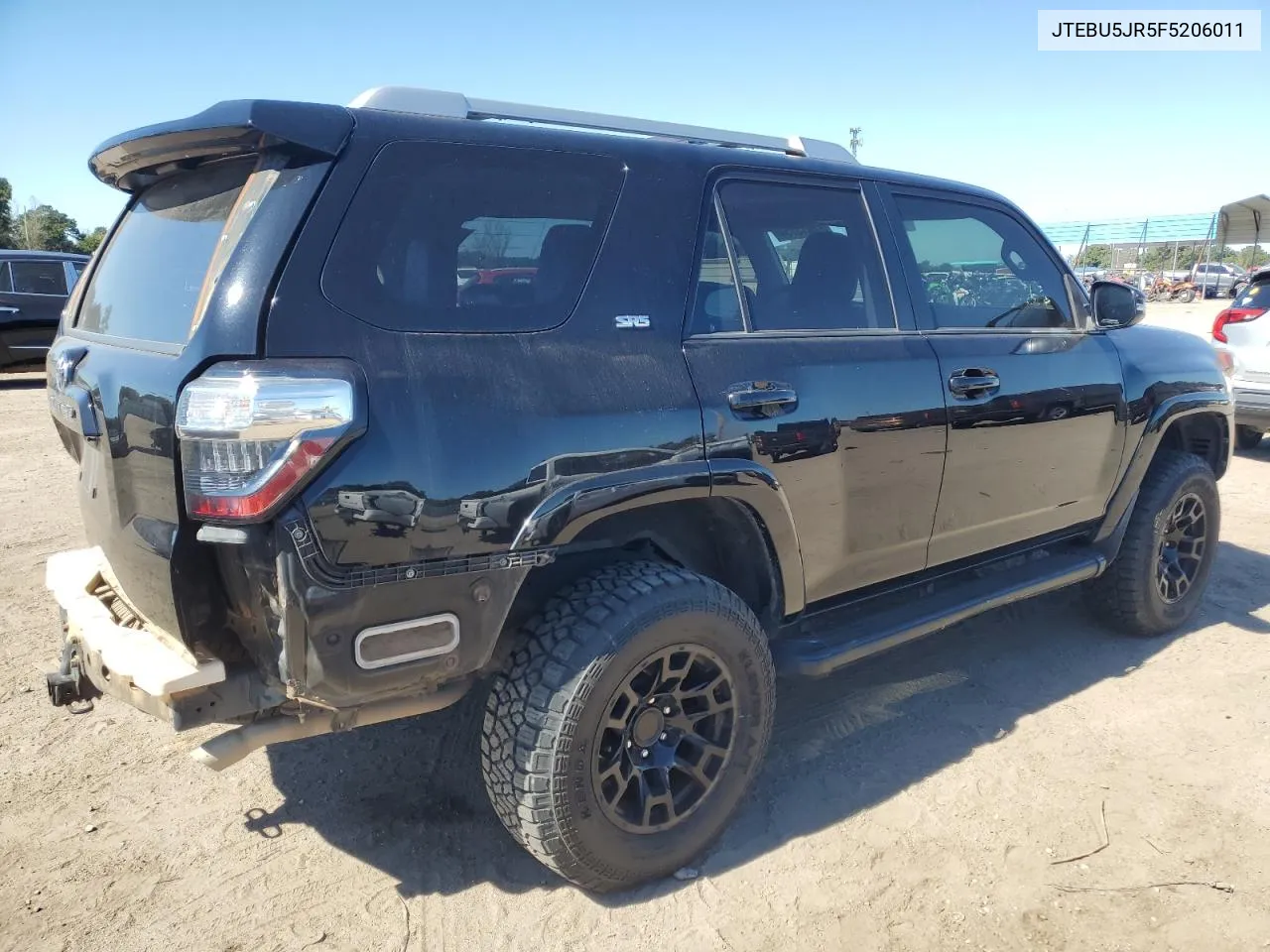 2015 Toyota 4Runner Sr5 VIN: JTEBU5JR5F5206011 Lot: 76013754