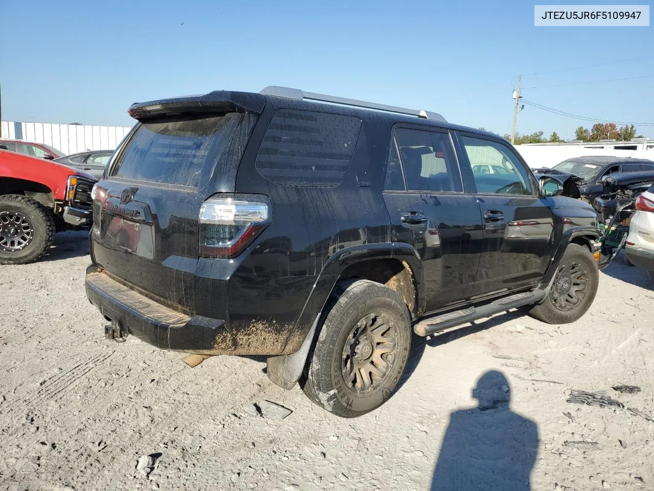 2015 Toyota 4Runner Sr5 VIN: JTEZU5JR6F5109947 Lot: 76538324