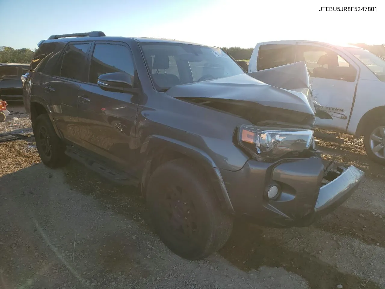 2015 Toyota 4Runner Sr5 VIN: JTEBU5JR8F5247801 Lot: 76708974