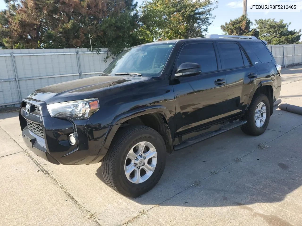 2015 Toyota 4Runner Sr5 VIN: JTEBU5JR8F5212465 Lot: 77125604