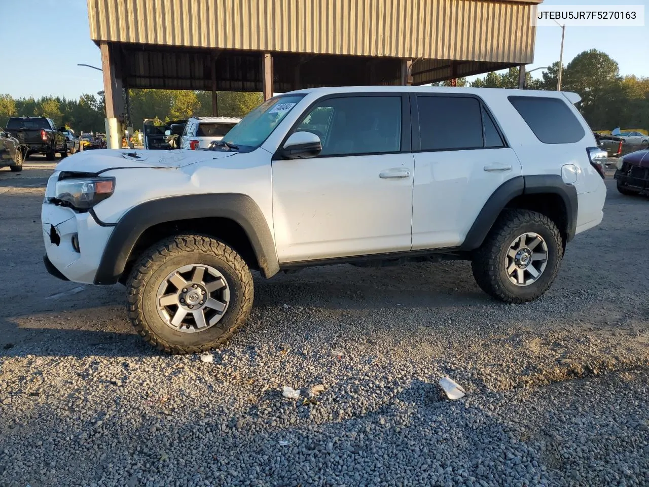 2015 Toyota 4Runner Sr5 VIN: JTEBU5JR7F5270163 Lot: 77480484