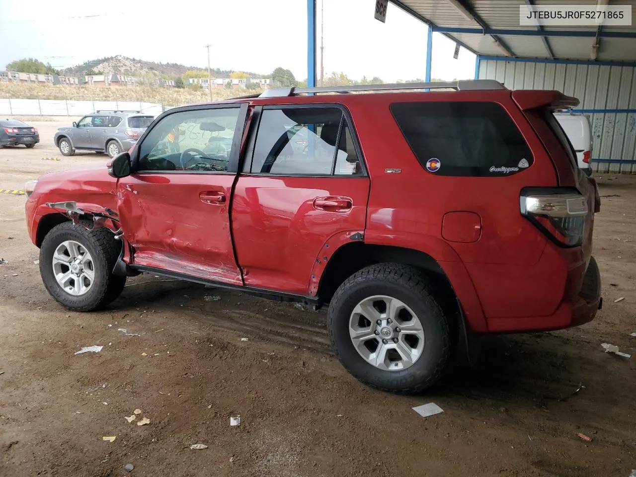 2015 Toyota 4Runner Sr5 VIN: JTEBU5JR0F5271865 Lot: 78027334