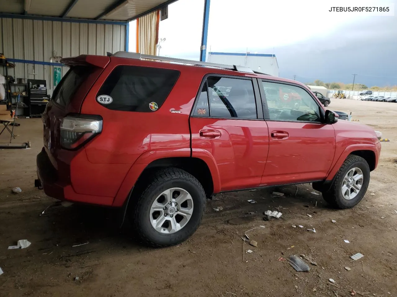 2015 Toyota 4Runner Sr5 VIN: JTEBU5JR0F5271865 Lot: 78027334