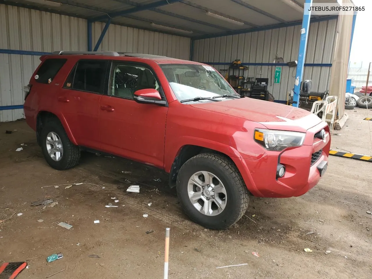 2015 Toyota 4Runner Sr5 VIN: JTEBU5JR0F5271865 Lot: 78027334