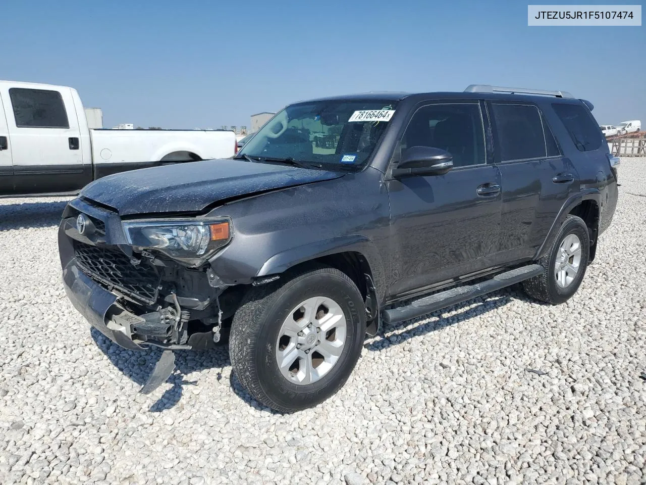 2015 Toyota 4Runner Sr5 VIN: JTEZU5JR1F5107474 Lot: 78166464