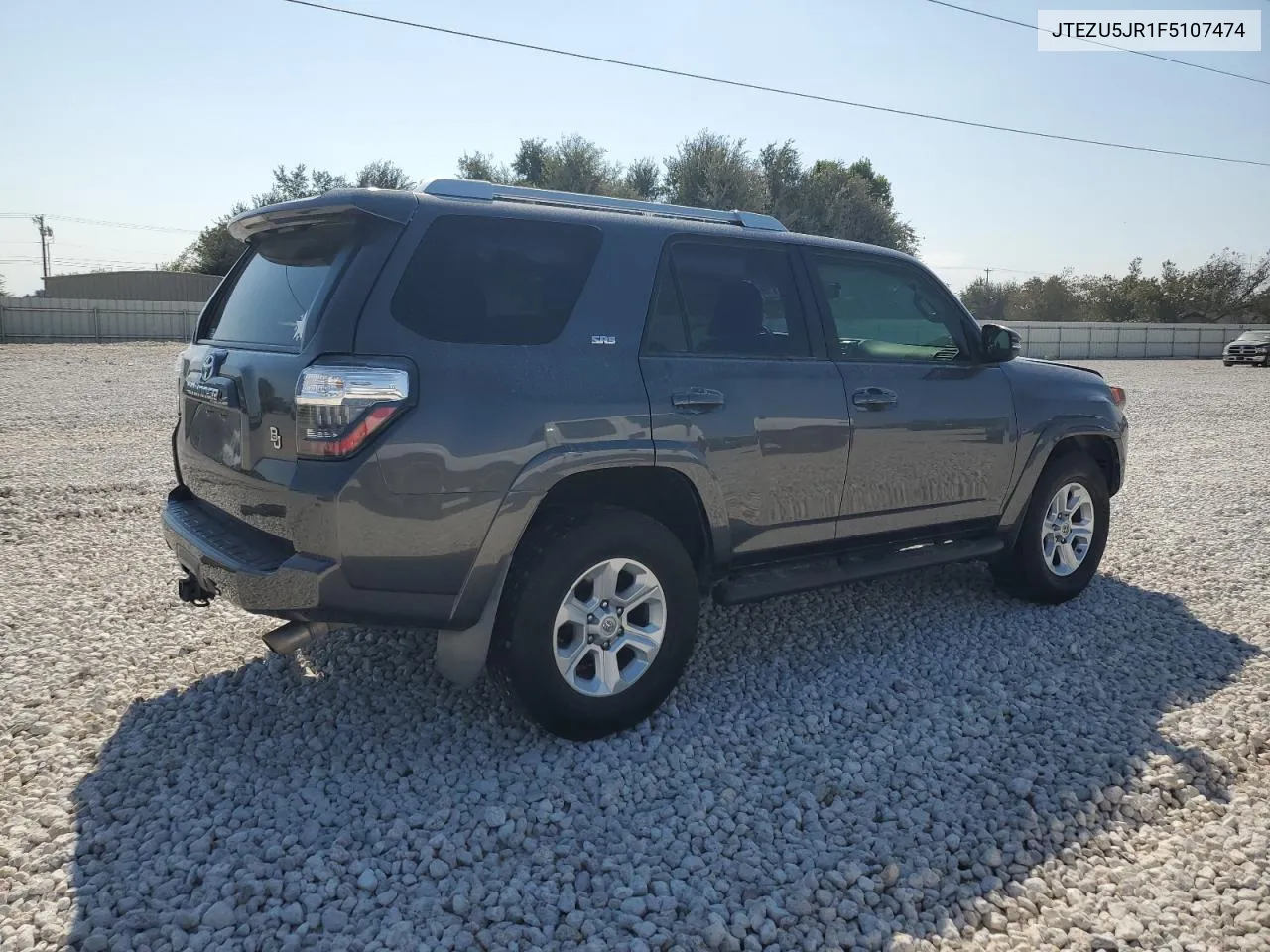 2015 Toyota 4Runner Sr5 VIN: JTEZU5JR1F5107474 Lot: 78166464