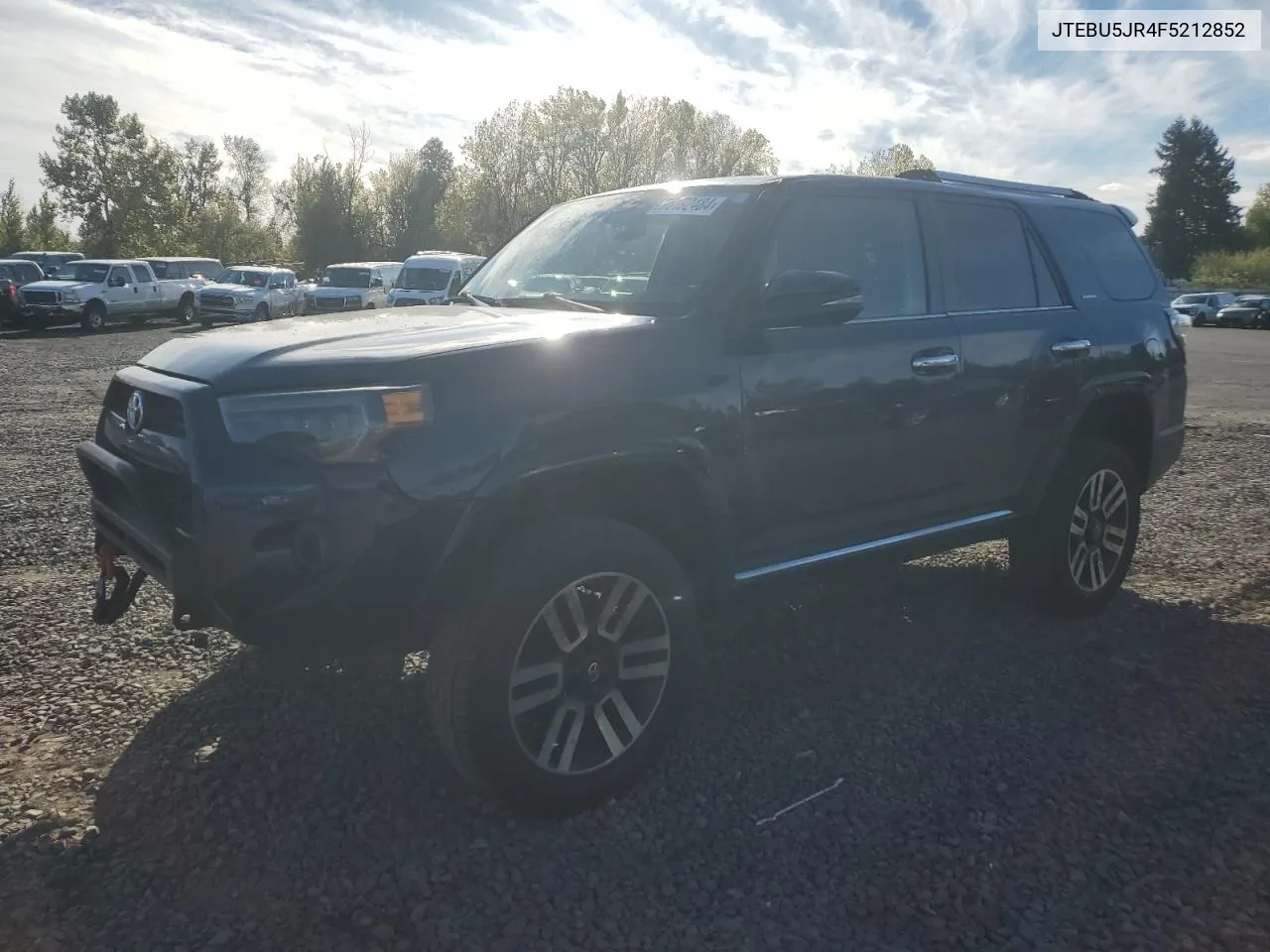 2015 Toyota 4Runner Sr5 VIN: JTEBU5JR4F5212852 Lot: 78192484