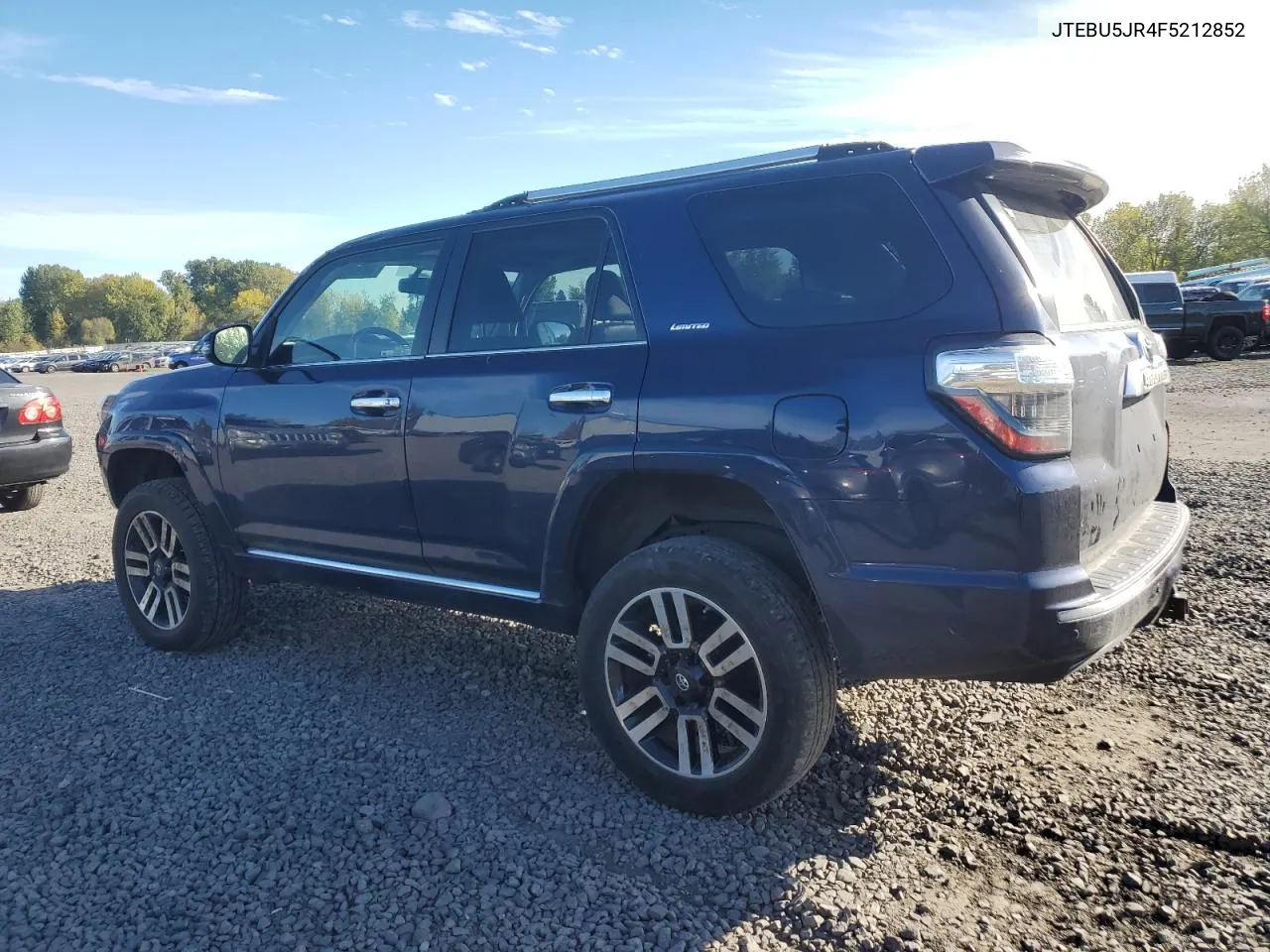 2015 Toyota 4Runner Sr5 VIN: JTEBU5JR4F5212852 Lot: 78192484