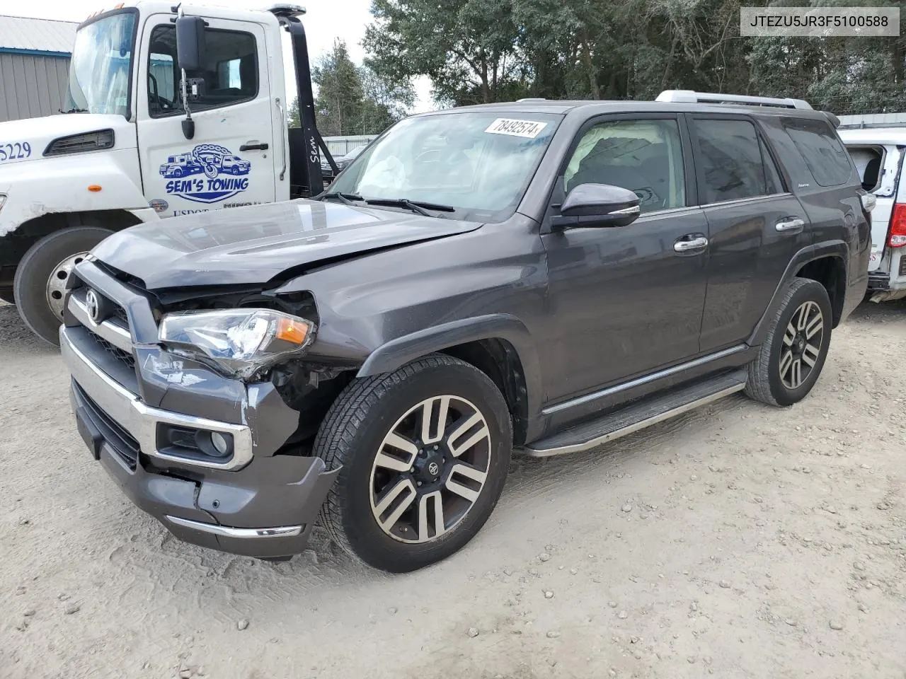 JTEZU5JR3F5100588 2015 Toyota 4Runner Sr5