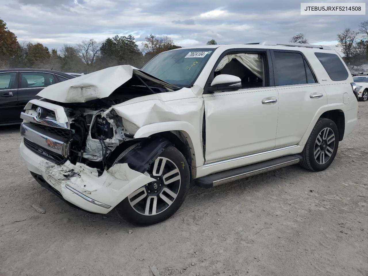 2015 Toyota 4Runner Sr5 VIN: JTEBU5JRXF5214508 Lot: 78624104