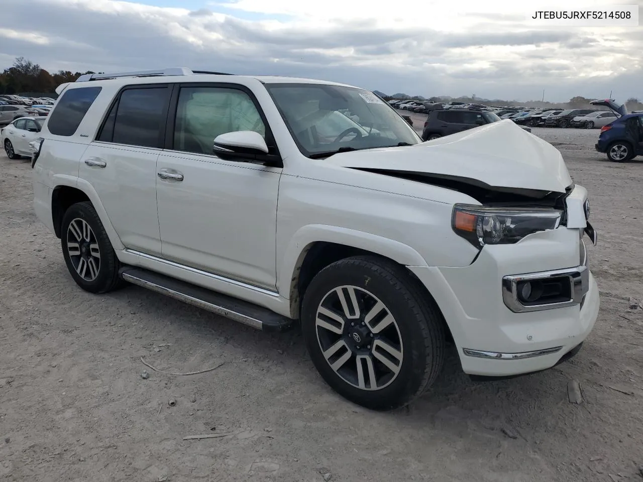 2015 Toyota 4Runner Sr5 VIN: JTEBU5JRXF5214508 Lot: 78624104