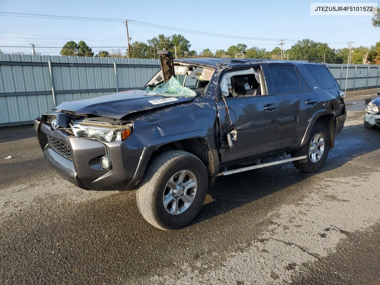 2015 Toyota 4Runner Sr5 VIN: JTEZU5JR4F5101572 Lot: 79159214