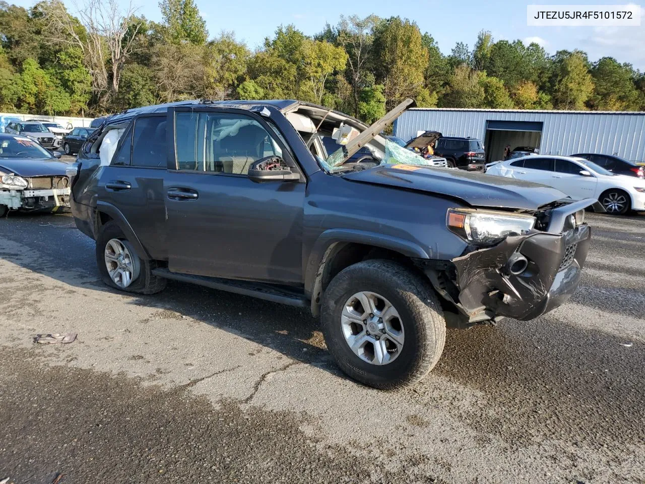 2015 Toyota 4Runner Sr5 VIN: JTEZU5JR4F5101572 Lot: 79159214