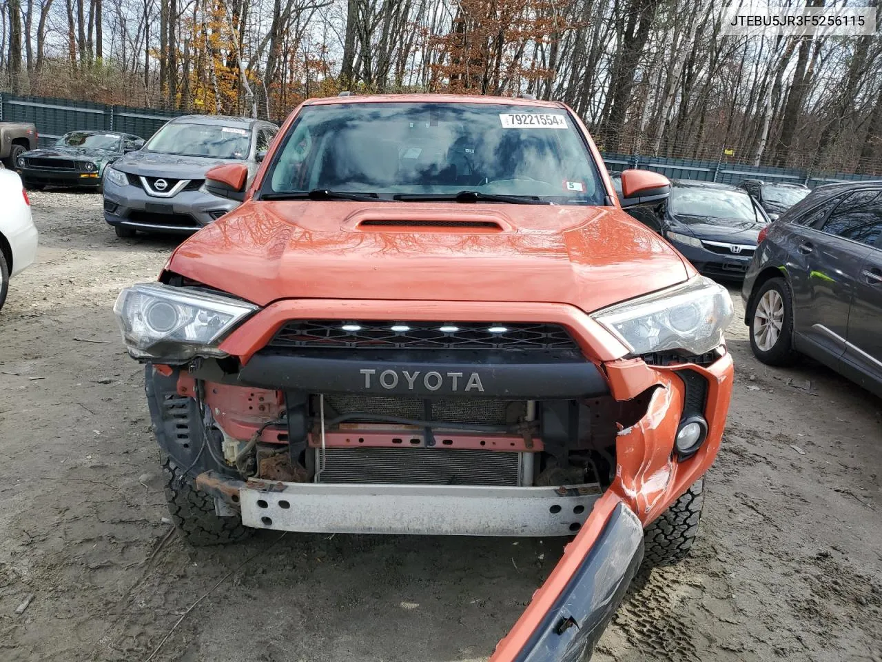 2015 Toyota 4Runner Sr5 VIN: JTEBU5JR3F5256115 Lot: 79221554