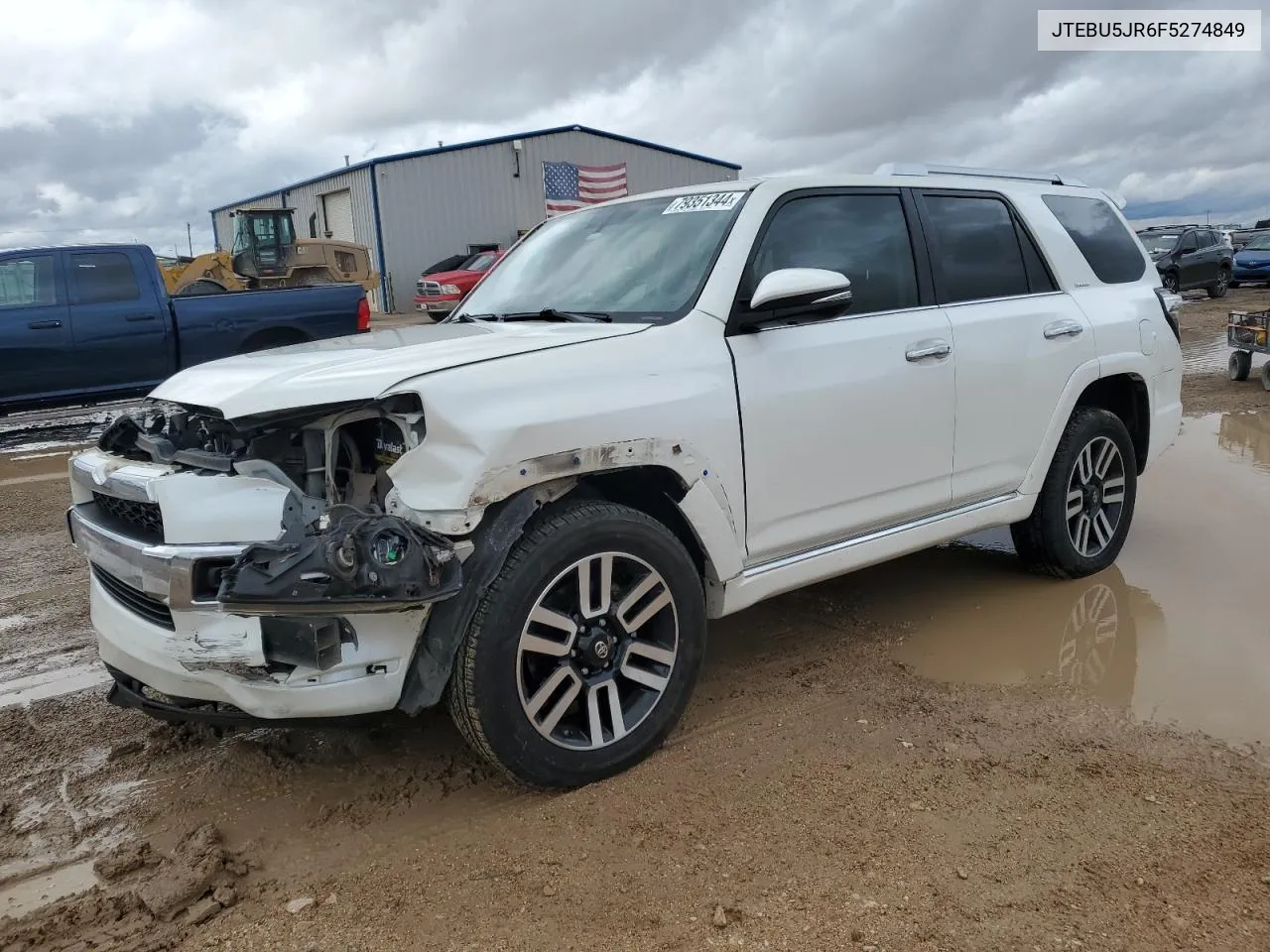 2015 Toyota 4Runner Sr5 VIN: JTEBU5JR6F5274849 Lot: 79351344