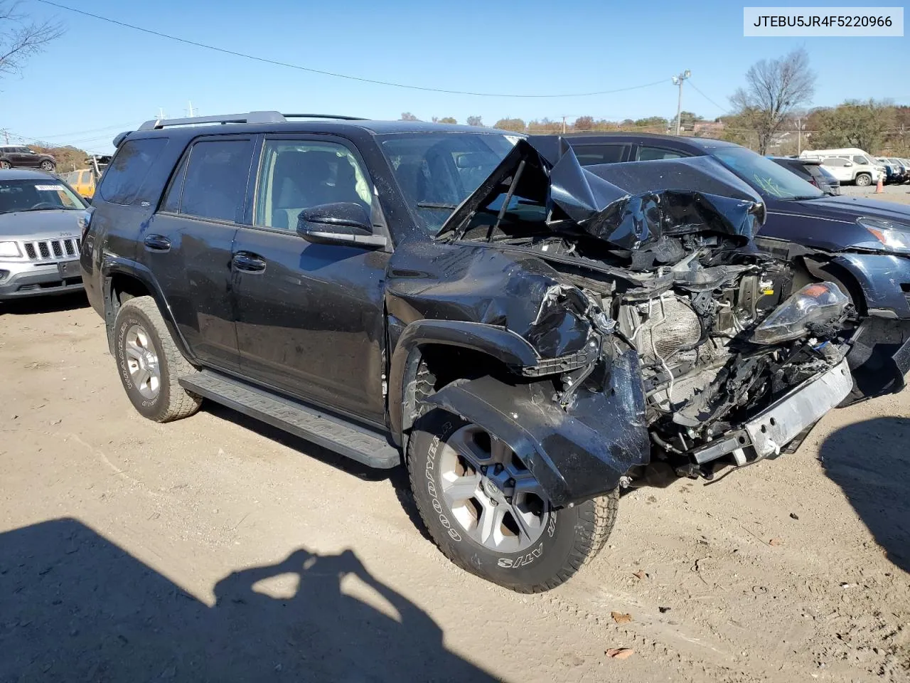 2015 Toyota 4Runner Sr5 VIN: JTEBU5JR4F5220966 Lot: 79498584