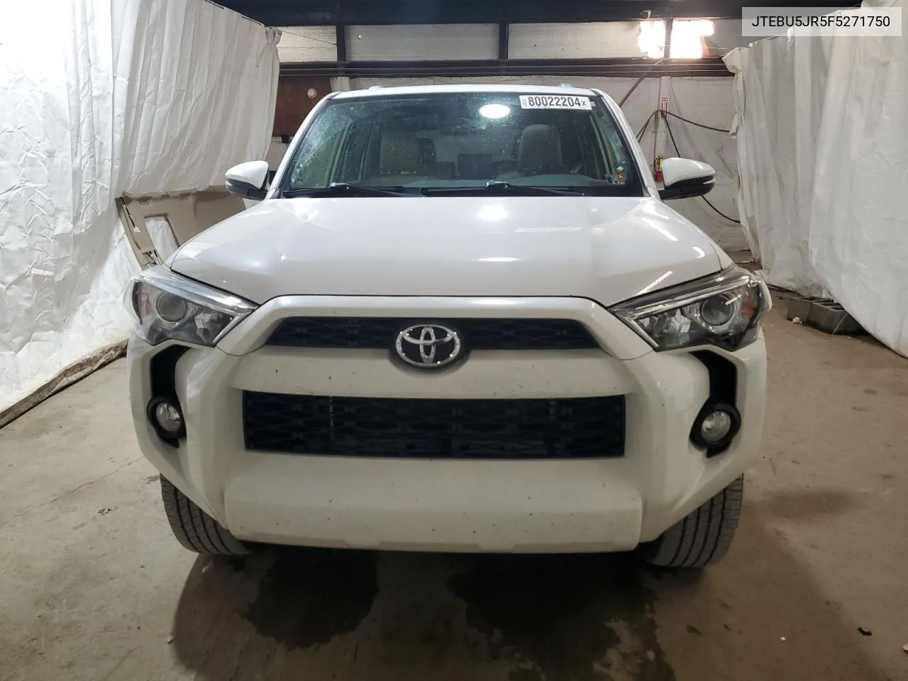 2015 Toyota 4Runner Sr5 VIN: JTEBU5JR5F5271750 Lot: 80022204