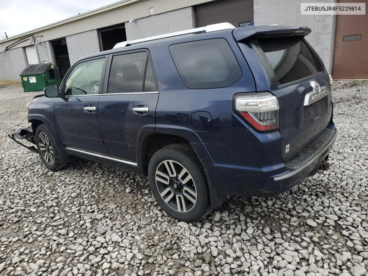 2015 Toyota 4Runner Sr5 VIN: JTEBU5JR4F5229814 Lot: 80027054