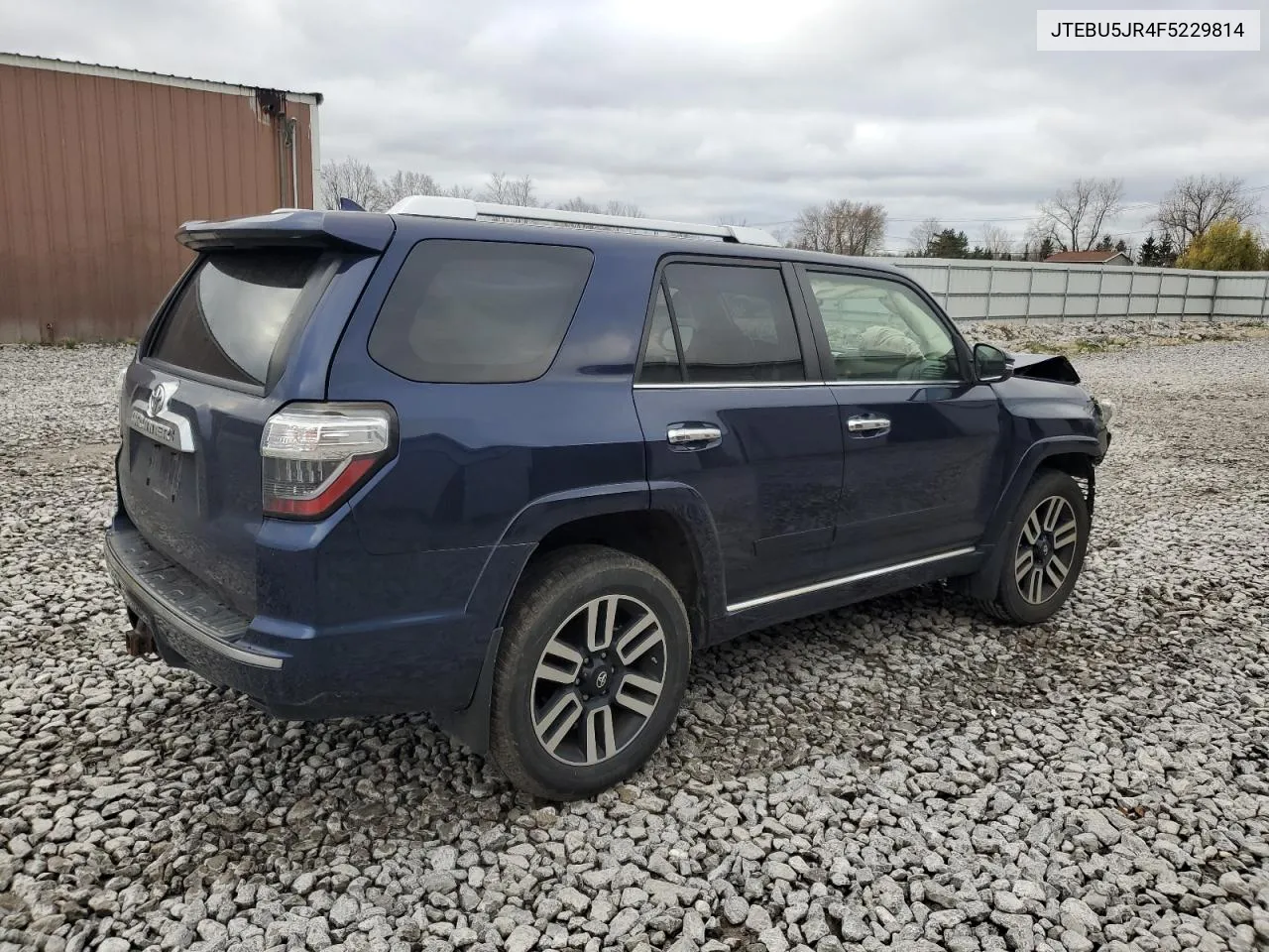 2015 Toyota 4Runner Sr5 VIN: JTEBU5JR4F5229814 Lot: 80027054