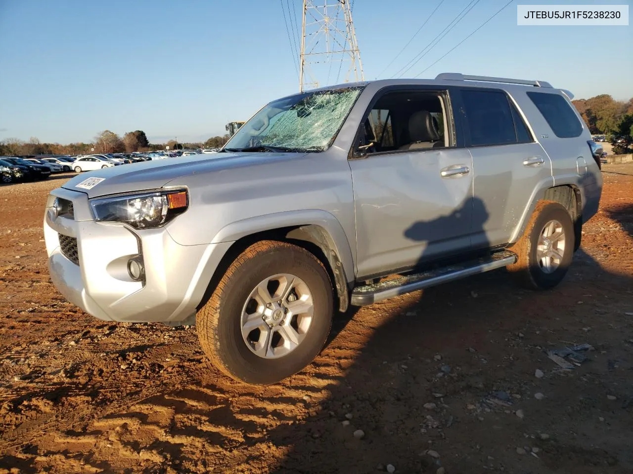 2015 Toyota 4Runner Sr5 VIN: JTEBU5JR1F5238230 Lot: 80124634